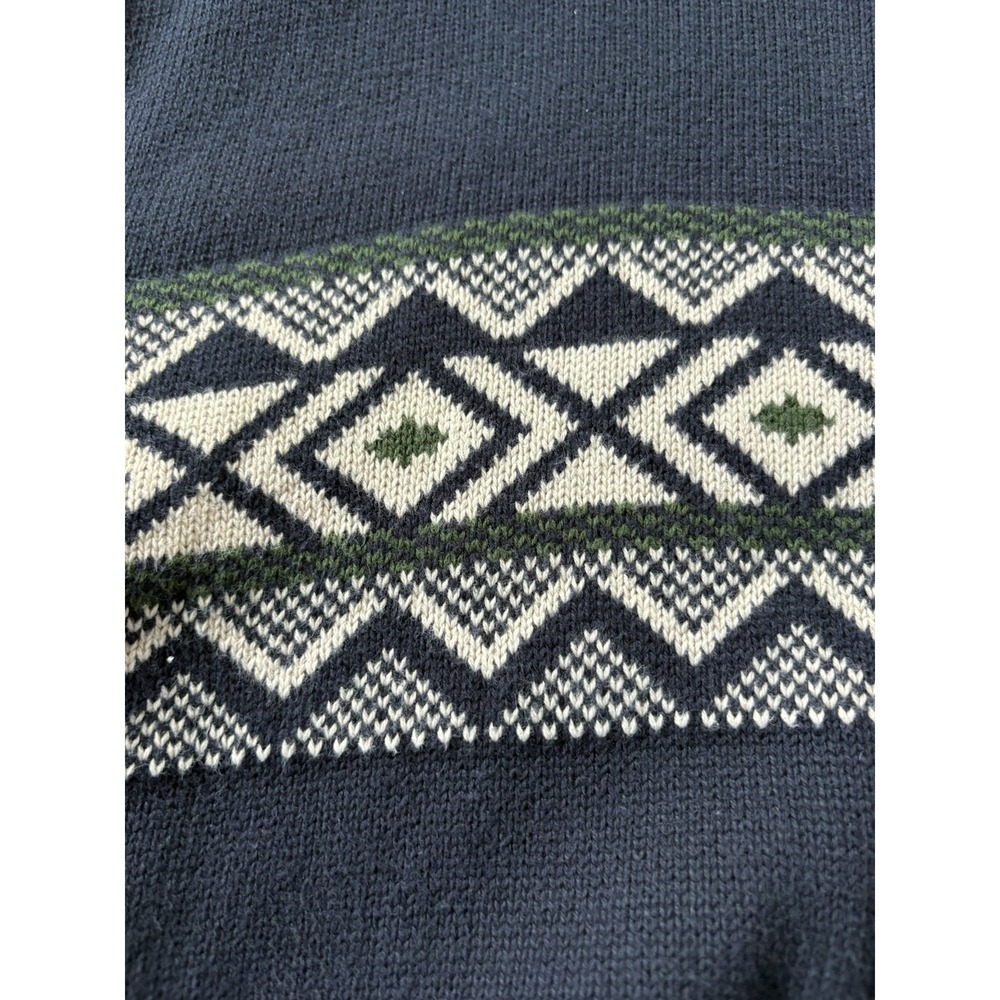 Original weatherproof vintage holiday sweater size 2xl 1/4 zip - Picture 4 of 9